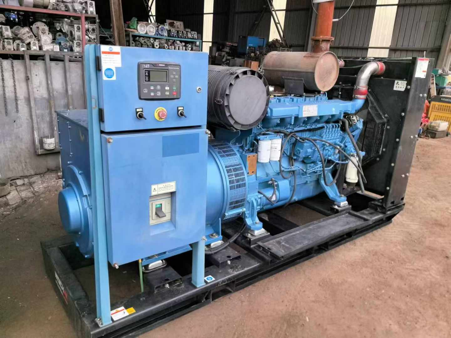 上林500kW 柴油发电机组可带动设备功率的计算公式是什么？
