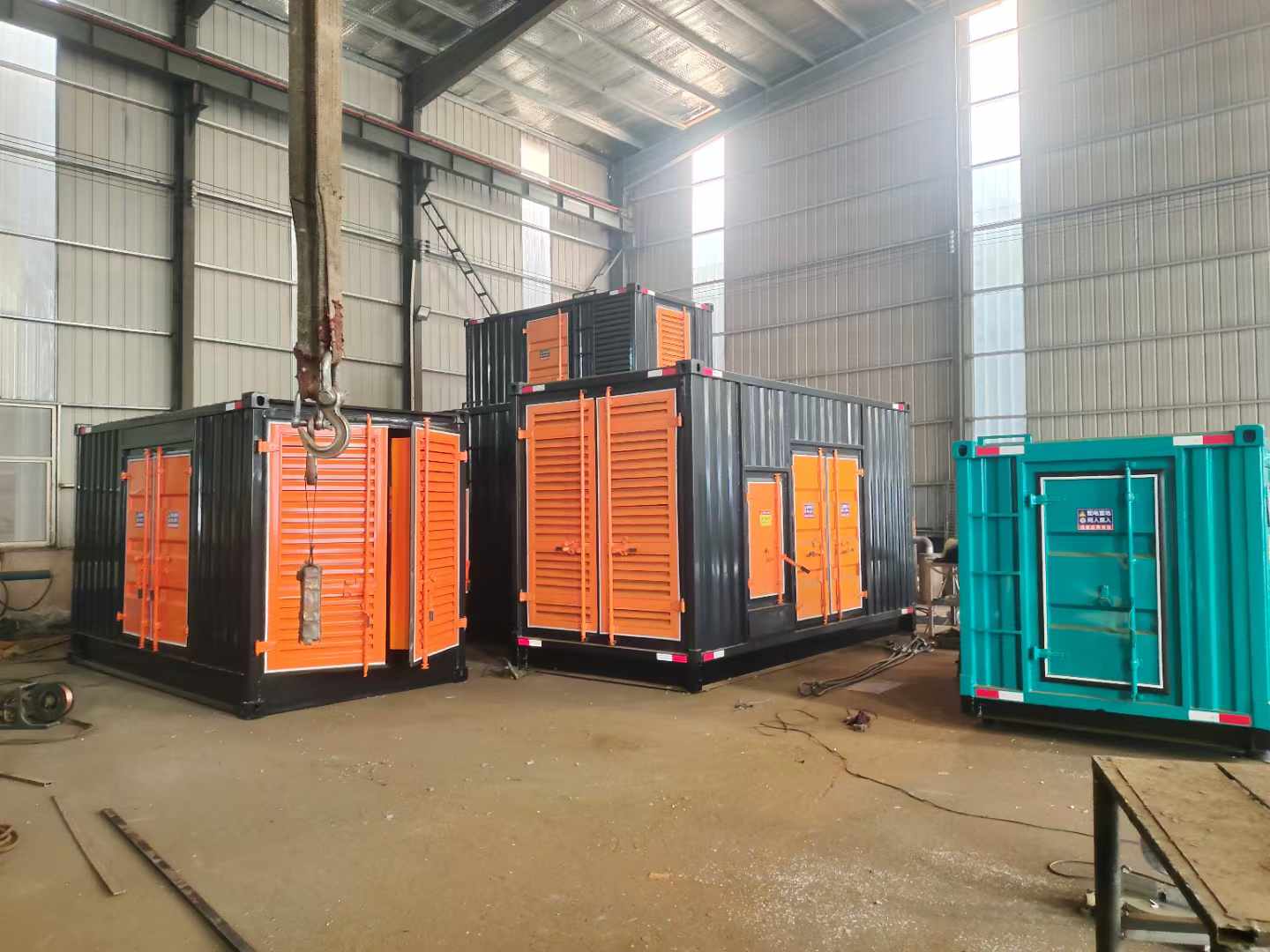 上林500kw柴油发电机组可以带动多少功率设备？